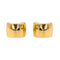 Boucles d'oreilles Boucles d'oreilles Demies créoles Or jaune 58 Facettes 3786178CN