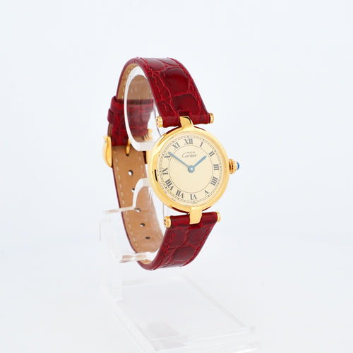 Cartier Must Vendôme - Lemon roman dial - SM 58 Facettes