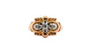 Bague Bague de style Art Déco en Or Jaune 18 Carats avec Trois Diamants de 0,7 Carat 58 Facettes