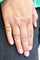Bague 51 Tiffany and Co - Alliance étoile x or jaune diamants 58 Facettes
