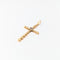 Pendentif Pendentif croix en or jaune et rubis 58 Facettes 30612