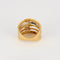 Bague 54 Bague trois ors et diamants 58 Facettes RL10