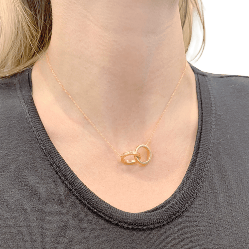 Collier Collier Tiffany & Co. "1837" or rose. 58 Facettes 34266