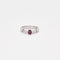 Bague 54 Bague solitaire rubis 58 Facettes 2542