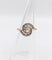 Bague 49 Bague tourbillon antique or 18k diamant taille rose 4 mm (circa 1900) 58 Facettes A06287