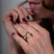 Bague 52 HERMÈS - Bague - en 3 ors 58 Facettes