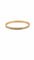 Bracelet Bracelet jonc or jaune et diamants princesse 58 Facettes