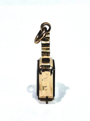 Pendentif Pendentif En Agathe Et En Jaspe Sanguin 58 Facettes