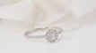 Bague 52.5 Bague solitaire en or blanc et diamant 58 Facettes 32080