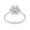 Bague 57 Bague Marguerite Or blanc Diamant 58 Facettes 3754276CN