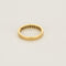 Bague 53,5 Bague jonc en or jaune et diamants princesse 58 Facettes SQU3662X2
