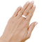 Bague 56 Bague Cartier "Love" or blanc. 58 Facettes 34666