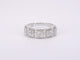 Bague 54 Bague en or blanc avec diamants 58 Facettes 2040