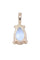 Pendentif PENDENTIF AIGUE-MARINE 58 Facettes 082511
