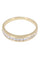 Bague 49 Demi alliance diamants 58 Facettes 085421
