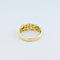 Bague 57 Bague en or jaune et saphirs 58 Facettes 33376