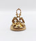 Pendentif Pendentif sceau antique en or 14k et agate gravée d’armoiries 58 Facettes A06678
