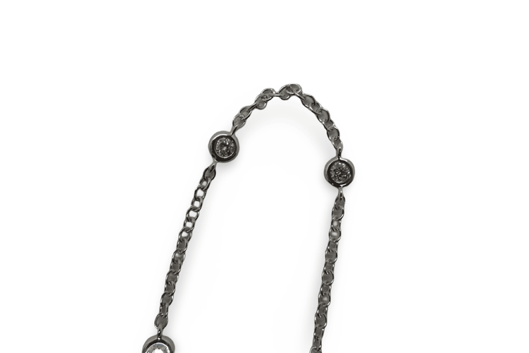 Bracelet Bracelet or et diamants 58 Facettes 00018801