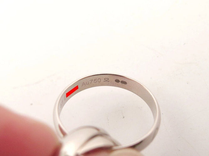 Bague 48 vintage bague trinity CARTIER alliance or blanc 18k argente  t48 58 Facettes 266416