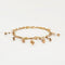 Bracelet Bracelet 3 ors et perle 58 Facettes LP525