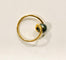 Bague 54 Bague perle de Tahiti or jaune 58 Facettes