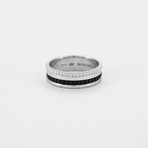 Bague 61 Bague Boucheron Quatre Black Or Gris 58 Facettes
