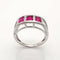 Bague 54 Bague rubis diamants 58 Facettes