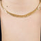 Collier Chaine maille gourmette or jaune 58 Facettes MLJ0377