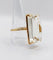 Bague 62.5 Bague cocktail vintage en or 18k et pierre jaune 58 Facettes A06670
