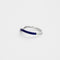 Bague 54 Bague or blanc et céramique bleu 58 Facettes 3131755