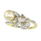 Bague 49 Bague vintage Belle Époque en diamant et perle 58 Facettes 21208-0556