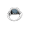 Bague 52 Bague Poiray, aigue-marine et or blanc 58 Facettes 34559