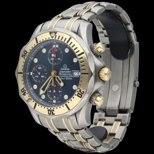 Omega Montre Seamaster 300M Chronograph Titanium  / Or Jaune 18K