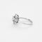 Bague 55 Marguerite Diamant en or blanc 58 Facettes 250129