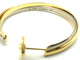 Boucles d'oreilles CARTIER. Collection "Trinity", créoles 3 ors 18K 58 Facettes