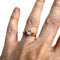Bague 51 bague en or et platine avec diamants 58 Facettes DMAR13