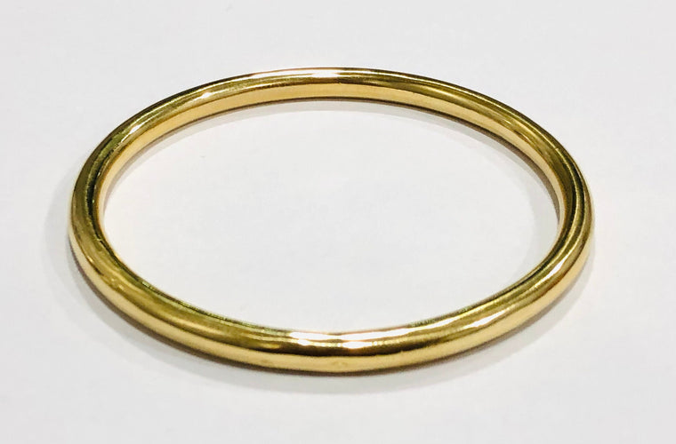 Bracelet Bracelet jonc or jaune 58 Facettes