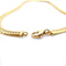Collier Collier maille anglaise or jaune 58 Facettes