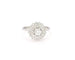 Bague Bague en or blanc avec un diamant central de 0,30 ct et des diamants d'accompagnement 58 Facettes 13411