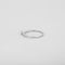 Bague 54 Solitaire en or blanc diamant 58 Facettes 3121288