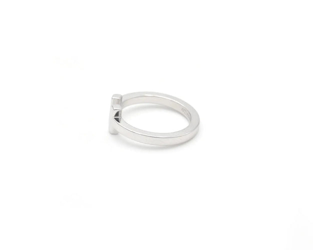 Bague Bague Tiffany en argent 925 58 Facettes 13955