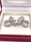Boucles d'oreilles Superbes boucles d'oreilles en platine avec diamants 58 Facettes