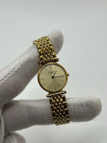Montre Longines La Grande Classique Plaqué or 58 Facettes