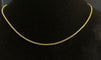 Collier Chaine maille gourmette or jaune 58 Facettes LP192/8