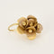 Boucles d'oreilles Boucles d'oreilles à motif de fleurs en or jaune, or rose 58 Facettes TRO0629