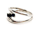 Bague 58 Bague Or blanc Saphir 58 Facettes 1180544CD