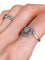 Bague 57 Bague tourbillon Belle Époque diamants 58 Facettes