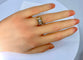 Bague 54 Bague en or jaune et diamants 58 Facettes AB311