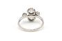 Bague 58 Bague Art Déco en or blanc sertie de diamants 58 Facettes 19736