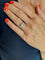 Bague 53 Solitaire art déco diamants 58 Facettes 088521